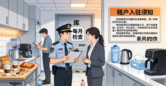 写字楼除四害难点在防和管,隐蔽区域每月查,选药要低毒