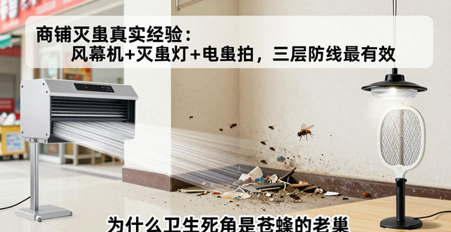 店铺怎么灭蚊子苍蝇_门店灭蝇灯的作用_商铺灭蝇