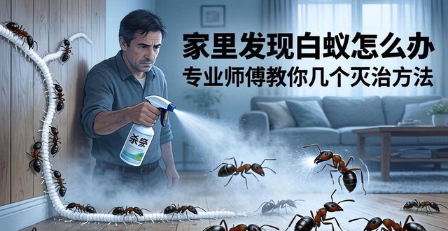 家里发现白蚁怎么办 专业师傅教你几个灭治方法