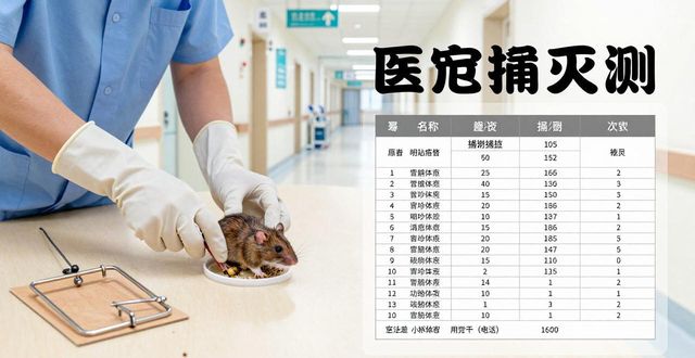 医院灭鼠有讲究 这样做才彻底安全