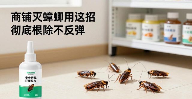 店铺蟑螂怎么彻底消灭_商超灭蟑螂_商铺灭蟑螂